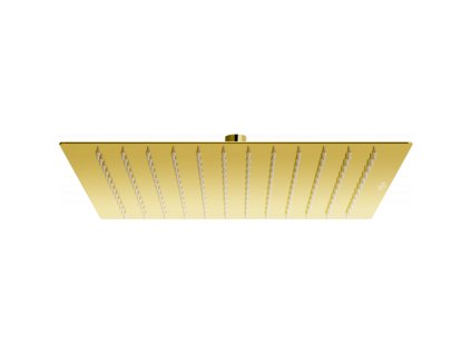 Mexen Slim sprchová hlavica - tropický dážď 30 x 30 cm, zlatá - 79130-50