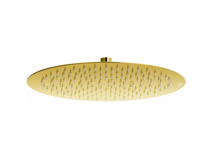 Mexen Slim sprchová hlavica - tropický dážď 30 cm, zlatá - 79230-50