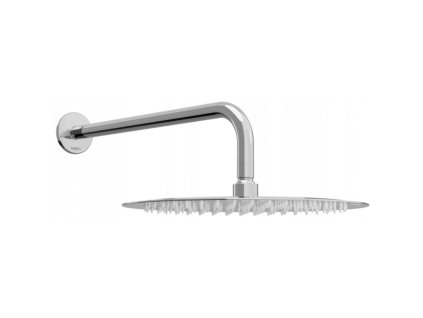 Mexen Slim sprchová hlavica - tropický dážď 25 cm so sprchovým ramenom, chróm - 79225211-00