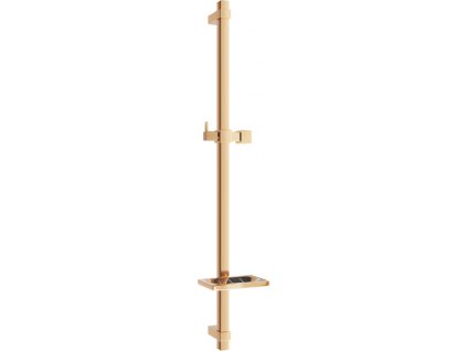 Mexen DQ sprchový držiak s miskou na mydlo 80 cm, ružové zlato - 79381-60