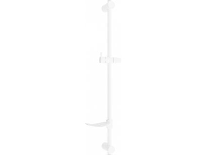 Mexen DF sprchová tyč s mydlovničkou 80 cm, biela - 79382-20