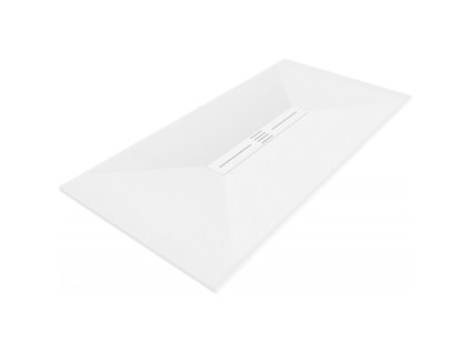 Mexen Toro obdĺžniková sprchová vanička SMC 150 x 80 cm, biela, biela fasáda - 43108015-W