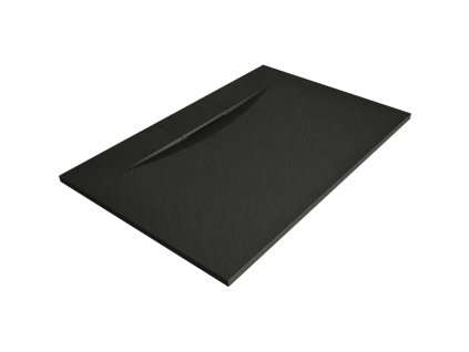 Mexen Egon obdĺžniková sprchová vanička SMC 100 x 90 cm, čierna - 4R709010