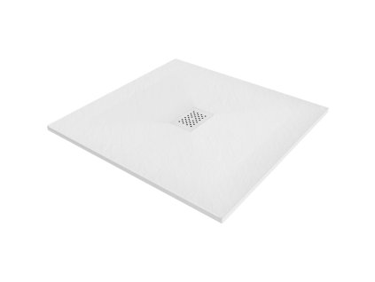 Mexen Hugo štvorcová sprchová vanička SMC 100 x 100 cm, biela, biela fasáda - 42101010-W