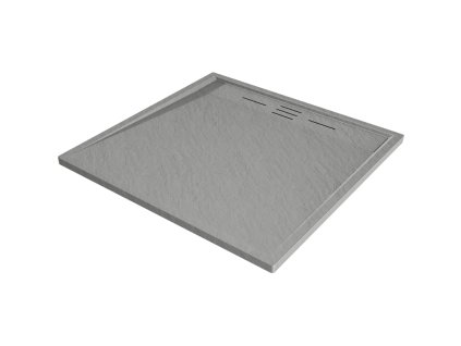 Mexen Amon SMC štvorcová sprchová vanička 90 x 90 cm, sivá - 4F619090