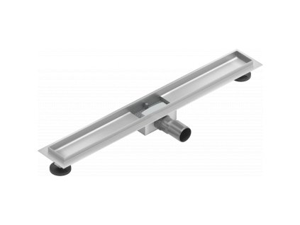 Mexen Flat sprchový žľab bez krytu 70 cm, chróm - 1015070