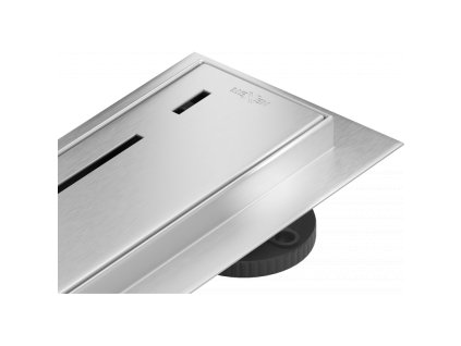 Mexen Flat sprchový žľab, vzor M03, 100 cm, chróm - 1022100-15