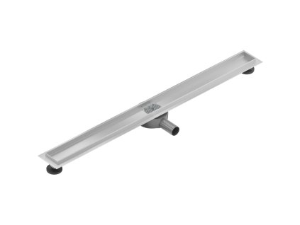 Mexen Flat 360° sprchový žľab bez krytu 80 cm, chróm - 1040080