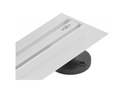 Mexen Flat 360° Slim sprchový žľab 80 cm, biely - 1241080