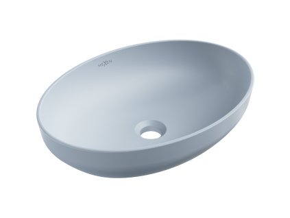 Mexen Cornelia umývadlo na dosku 50 x 37 cm, sivomodrý mat - 21885069