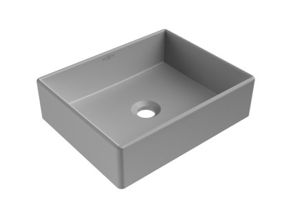 Mexen Goya umývadlo na dosku 40 x 32 cm, svetlosivé matné - 22184061