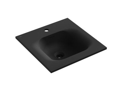 Mexen Vela vstavané umývadlo 46 x 46,5 cm, čierna matná - 25234571