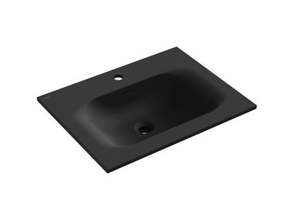 Mexen Vela vstavané umývadlo 61 x 46,5 cm, čierna matná - 25236071