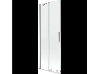 Mexen Velar 2-krídlová posuvná vaňová zástena 75 x 150 cm, transparentná, chróm - 896-075-000-01-01