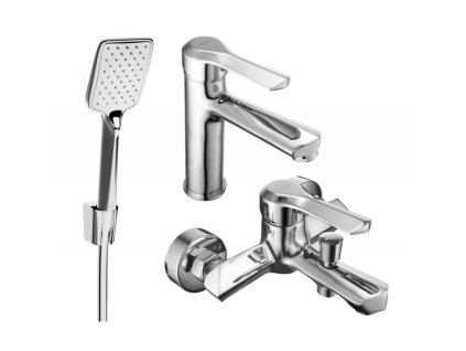 Kúpeľňová súprava Mexen Sabre R62, chróm - 72103R62-00