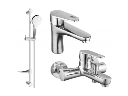 Súprava na vaňu Mexen Kama DF05, chróm - 72503DF05-00