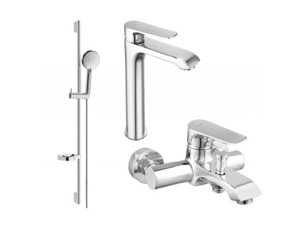 Kúpeľňová súprava Mexen Pecos DS75, chróm - 72713DS75-00