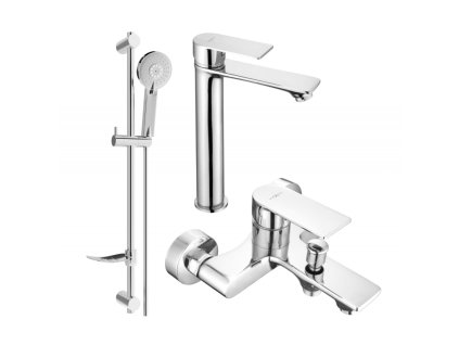 Kúpeľňová súprava Mexen Royo DF40, chróm - 72213DF40-00