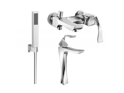 Kúpeľňová súprava Mexen Estrella R02, chróm - 72313R02-00