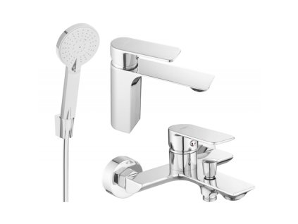 Kúpeľňová súprava Mexen Alexa R40, chróm - 71203R40-00