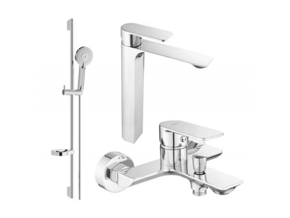 Kúpeľňová súprava Mexen Alexa DS40, chróm - 71213DS40-00