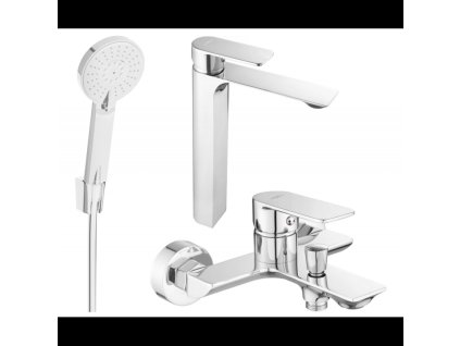 Kúpeľňová súprava Mexen Alexa R40, chróm - 71213R40-00