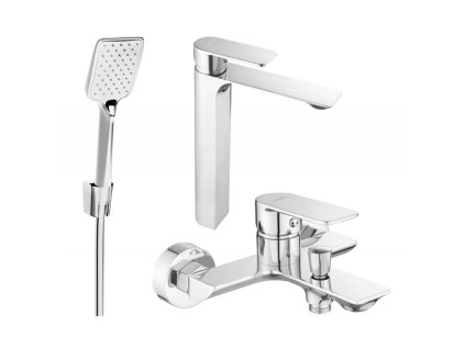 Kúpeľňová súprava Mexen Alexa R62, chróm - 71213R62-00