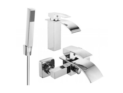 Kúpeľňová súprava Mexen Aries R77, chróm - 744803R77-00