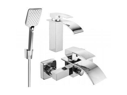 Kúpeľňová súprava Mexen Aries R62, chróm - 744803R62-00