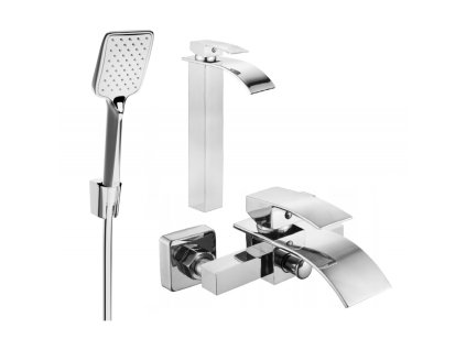 Kúpeľňová súprava Mexen Aries R62, chróm - 744813R62-00