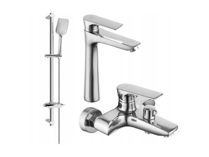 Kúpeľňová súprava Mexen Axel DB62, chróm - 73813DB62-00