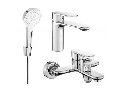 Kúpeľňová súprava Mexen Milo R05, chróm - 71303R05-00