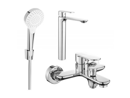 Kúpeľňová súprava Mexen Milo R05, chróm - 71313R05-00