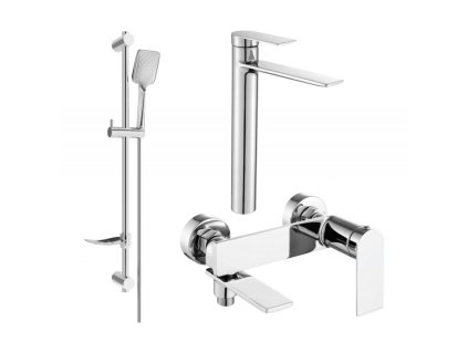 Kúpeľňová súprava Mexen Zero DF62, chróm - 7113DF62-00