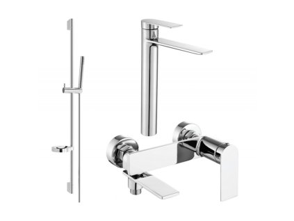 Kúpeľňová súprava Mexen Zero DS70, chróm - 7113DS70-00