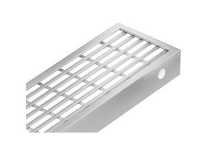 Mexen kryt na sprchový žľab, vzor M33, 60 cm, chróm - 1033060