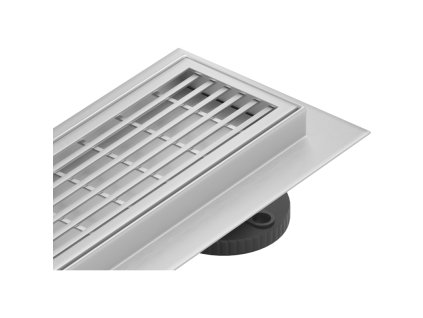 Mexen Flat sprchový žľab, vzor M33, 90 cm, chróm - 1033090-15