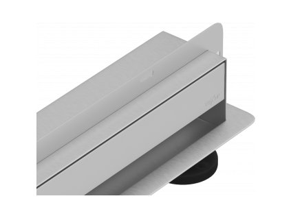 Mexen Flat Wall sprchový žľab do steny 2v1 50 cm, chróm - 1030050