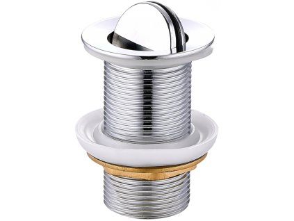 Mexen korek klik-klak obrotowy, chrom - 79913-00
