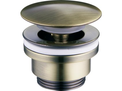 Mexen click plug univerzálny, starožitná mosadz - 79930-40