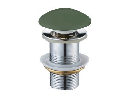 Mexen click plug okrúhly, khaki keramika matná - 79910-43