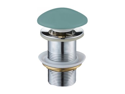 Mexen click plug okrúhly, zelený svetlý keramický matný - 79910-48
