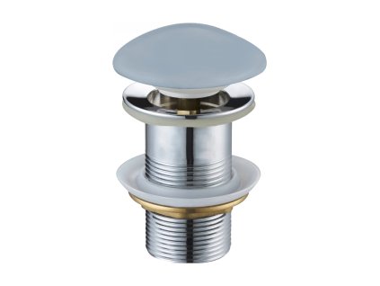 Mexen click plug okrúhly, sivomodrý keramický matný - 79910-69