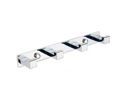 Mexen 4-háčikový držiak na uteráky, chróm - 709264-00