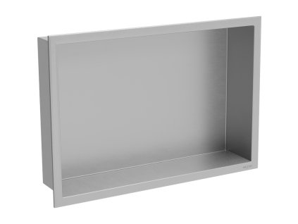 Mexen X-Wall-R výsuvná polica s prírubou 45 x 30 cm, inox - 1910453010