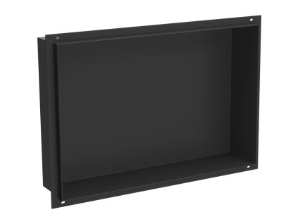 Mexen X-Wall-NR zapustená polica bez príruby 45 x 30 cm, čierna - 1971453010