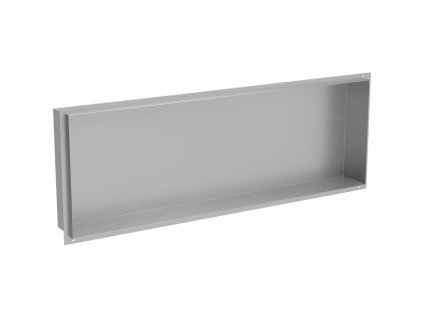 Mexen X-Wall-NR zapustená polica bez príruby 90 x 30 cm, inox - 1911903010