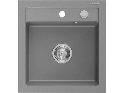 Mexen Vito drez granitový 1-komorový 520 x 490 mm, šedý - 6503521000-71