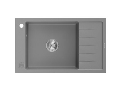 Mexen Elias drez granitový 1-komorový s krátkym odkvapkávačom 795 x 480 mm, šedý - 6511791005-71