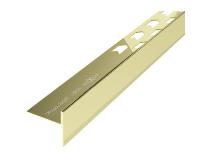Mexen Lišta Line-B 120 cm pravá, zlatá - 185001120R